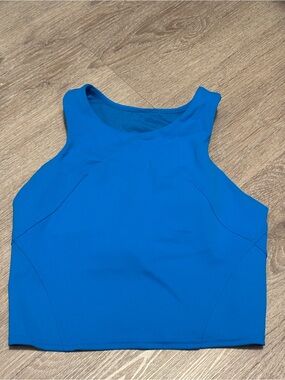 Blue Lululemon Align High Neck Tank Top